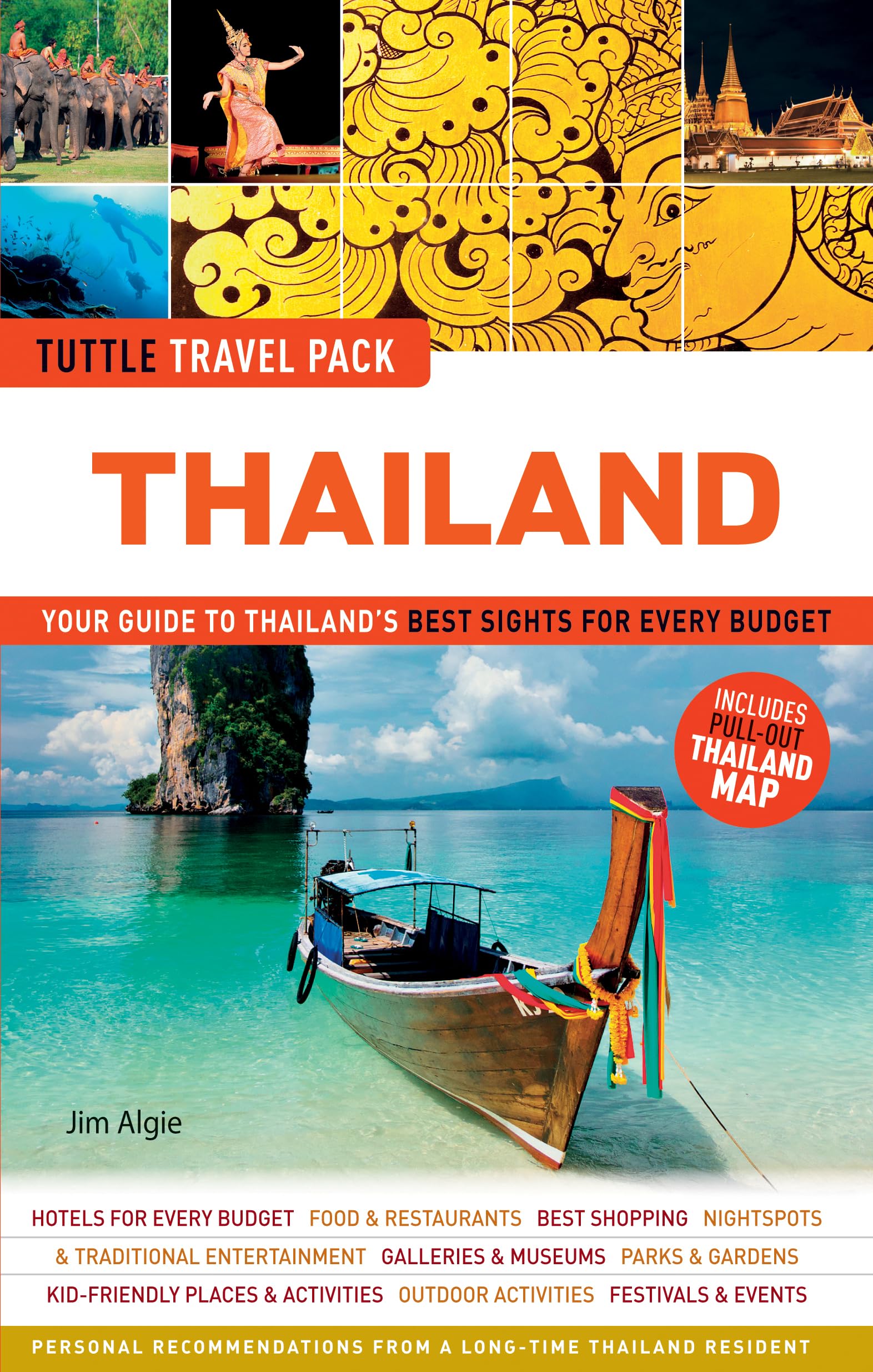 Thailand Tuttle Travel Pack: Your Guide to Thailand's Best Sights for Every Budget (Tuttle Travel Guide & Map) Paperback – Folded Map, April 9, 2013