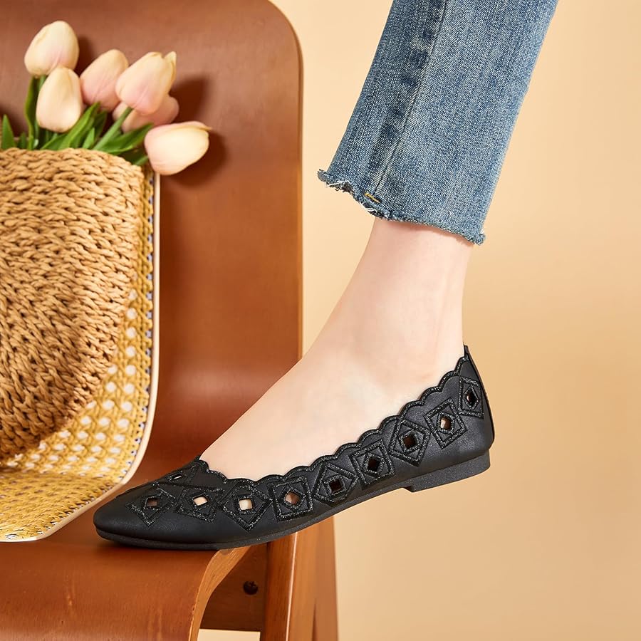 Leather Ballet Most Comfortable Flat Shoes For Women Trendy Ballet