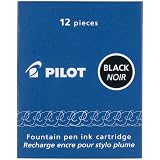 Pilot Namiki IC100 Fountain Pen Ink Cartridges, Black, 12-Pack – view 2