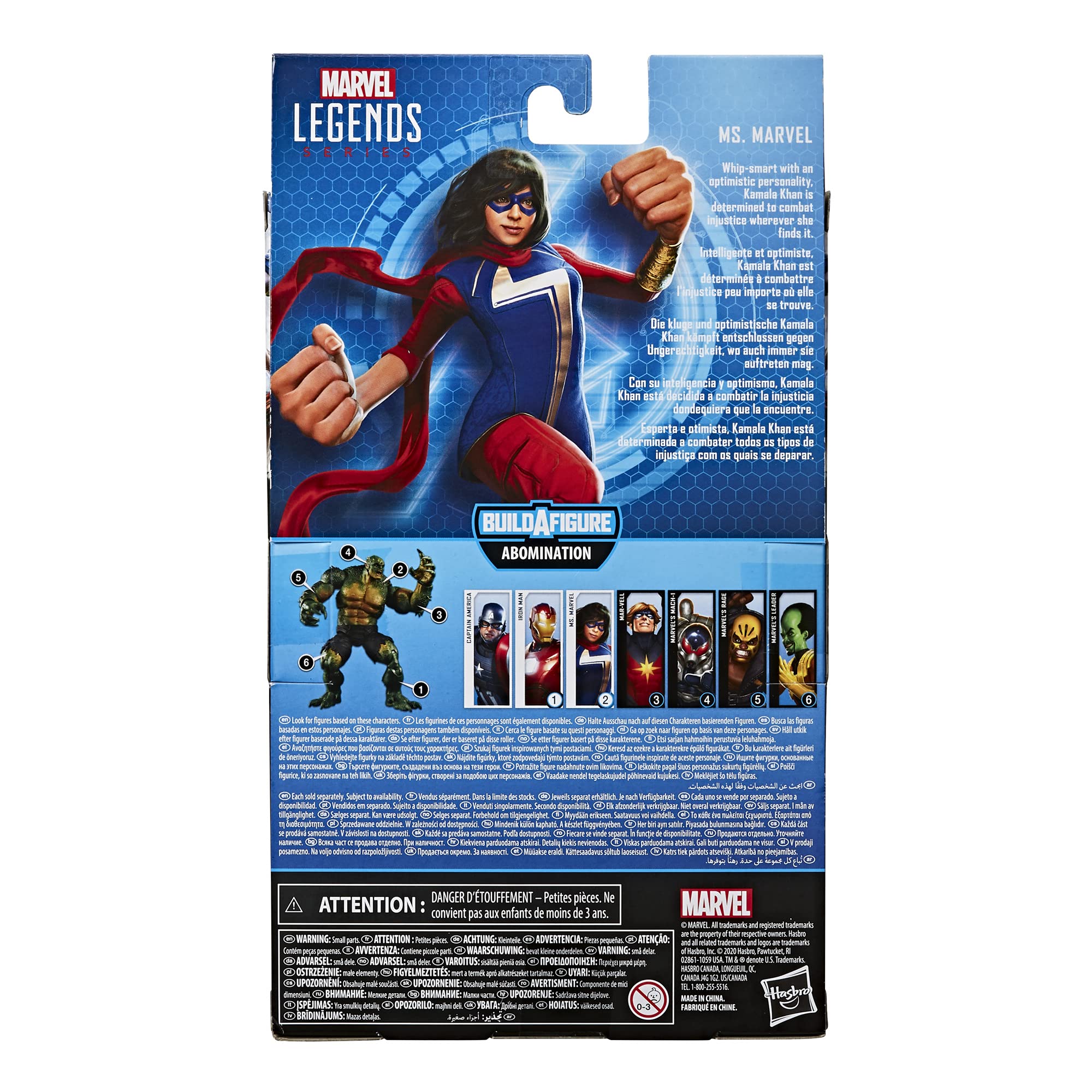 Marvel Legends Series Gamerverse 6inch Collectible Ms. Marvel Action