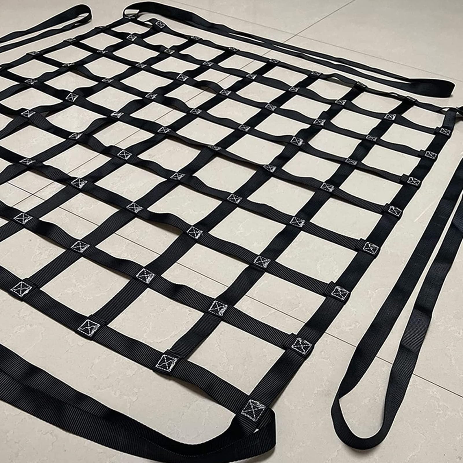 Filet De Levage Pour Charges Lourdes - Filets De Levage De Charges - Sangles De Levage Pour Palan - Filet De Levage Plat En Polyester - Pour Le