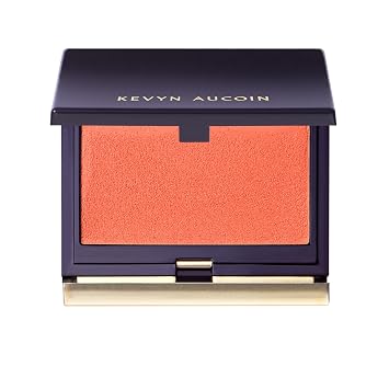 Kevyn Aucoin Sensual Skin Blush Innocence (soft tangerine: apricot/warm): Cream-to-powder formula. Airbrushed finish. Help blur appearance of texture, pores & fine lines. Easy use. Made in Italy