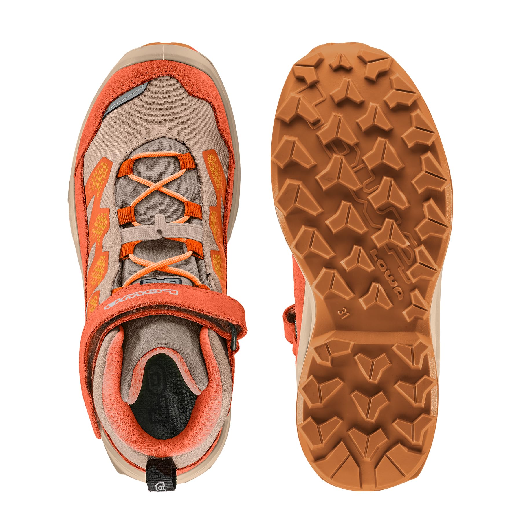 LOWA Buty średnie MADDOX PRO GTX MID VC JR, Dune Flame, 33 EU