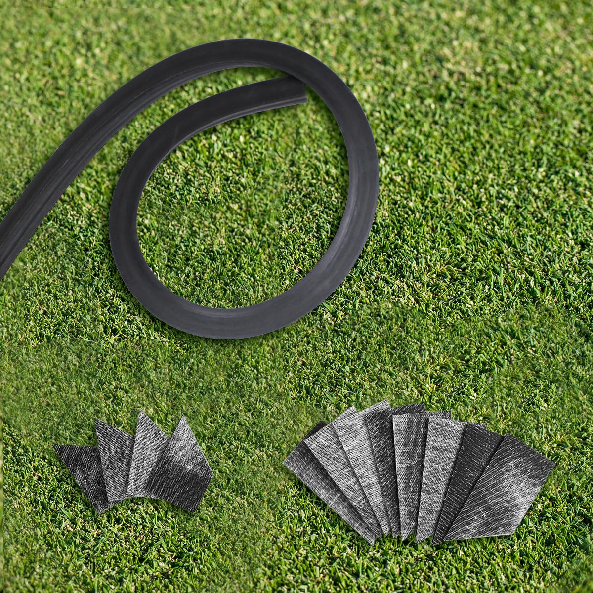 PolyMath Lot de 6 coussins de rechange en caoutchouc pour table de billard K66 - 12 à 3 mm