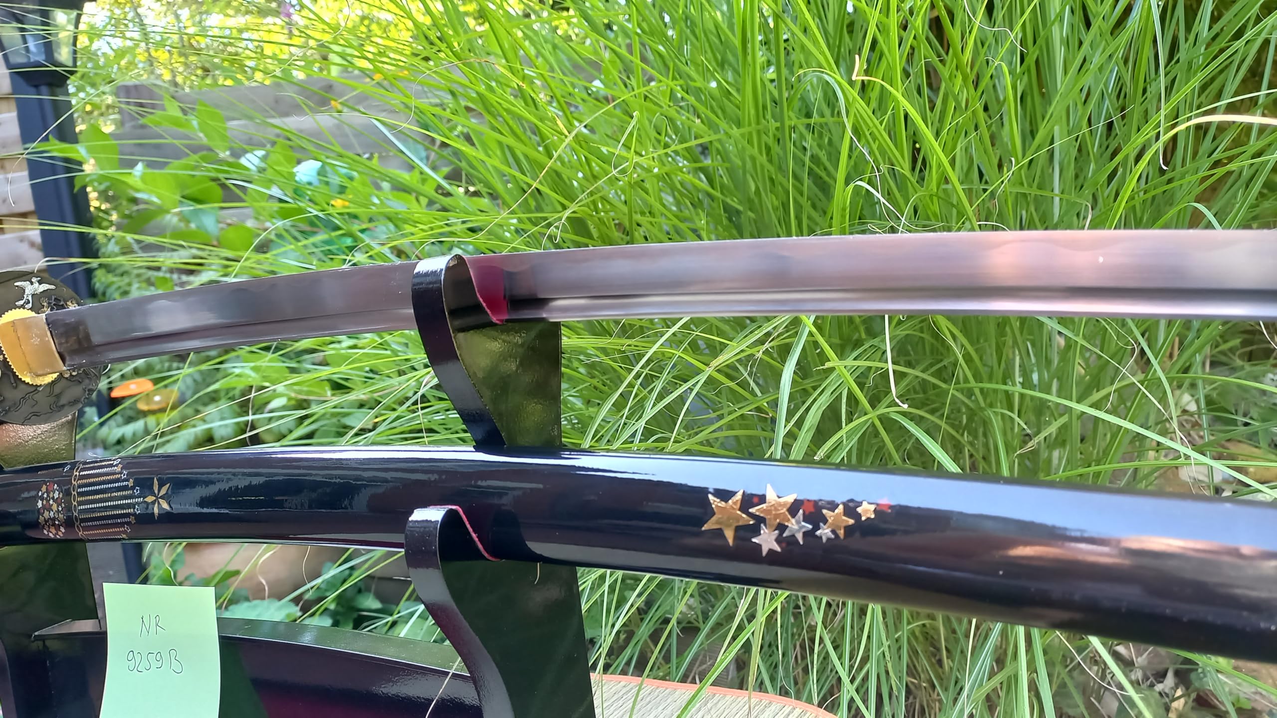 Samurai Schwerter Katana Practical - scharf, echt & handgeschmiedet - Katana Schwert ohne Ständer - echtes Japanisches Samurai Sword aus Kohlenstoffstahl - Japan Deko Katanas