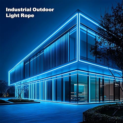 Miniatura 6 de KANAYA Tira de luces LED RGB de neón de 100 pies con certificación ETL, tira de iluminación impermeable que cambia de color de 110 a 120 V, control