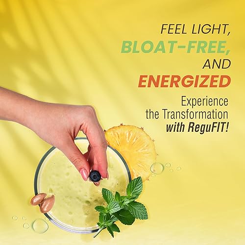 Miniatura 3 de Polvo de fibra para apoyar el alivio de la hinchazón y la salud intestinal, ayuda a mantener la regularidad, prebióticos, superalimentos, omega-3