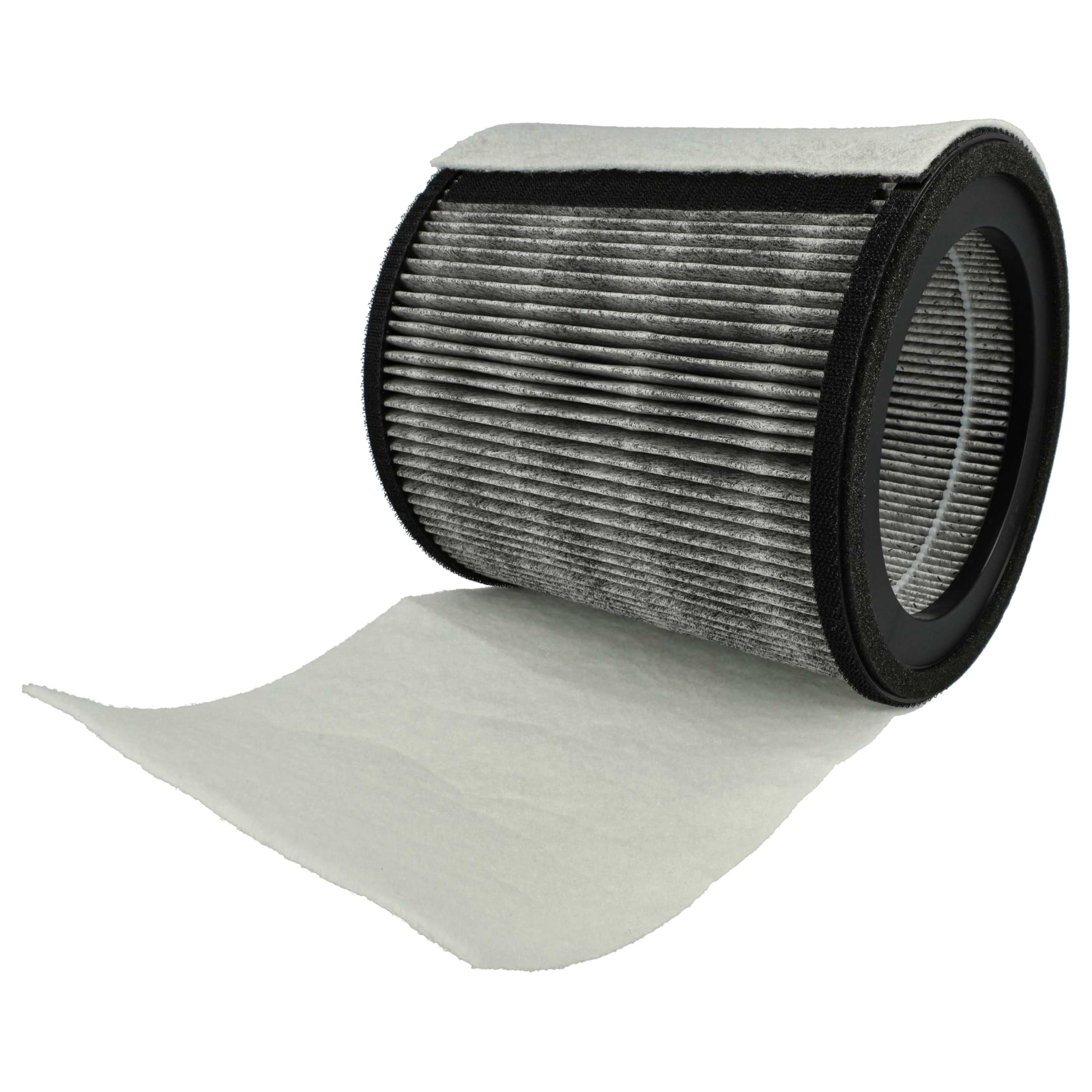vhbw 2x HEPA Filter H12 kompatibel mit Leifheit/Soehnle Airfresh Clean Connect 500 Luftreiniger - Ersatz-Filter