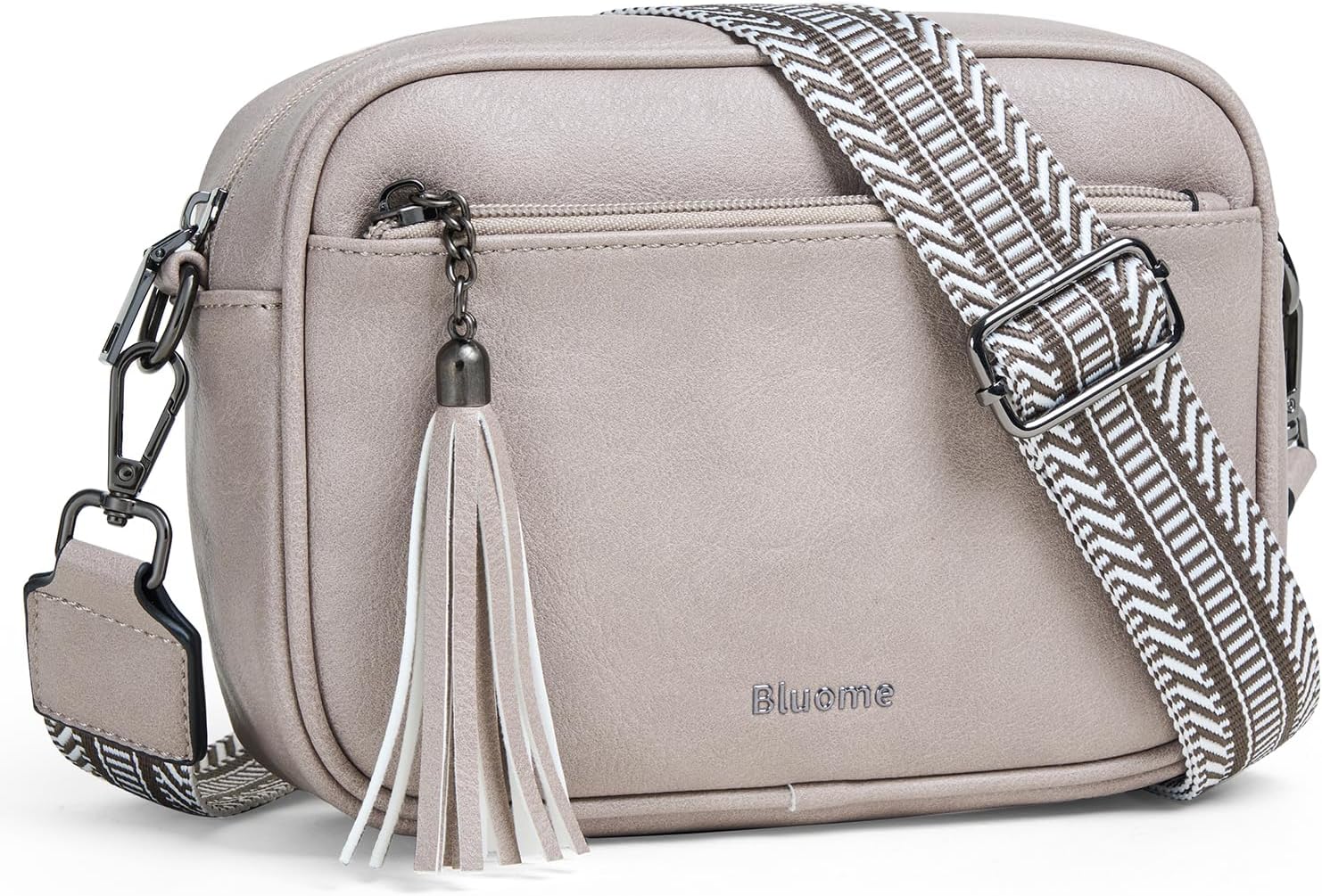 Bluome Small Crossbody Purse for Women – Multi Pocket Travel Purses Crossbody Bag Shoulder Handbags with Adjustable Strap - Image 7