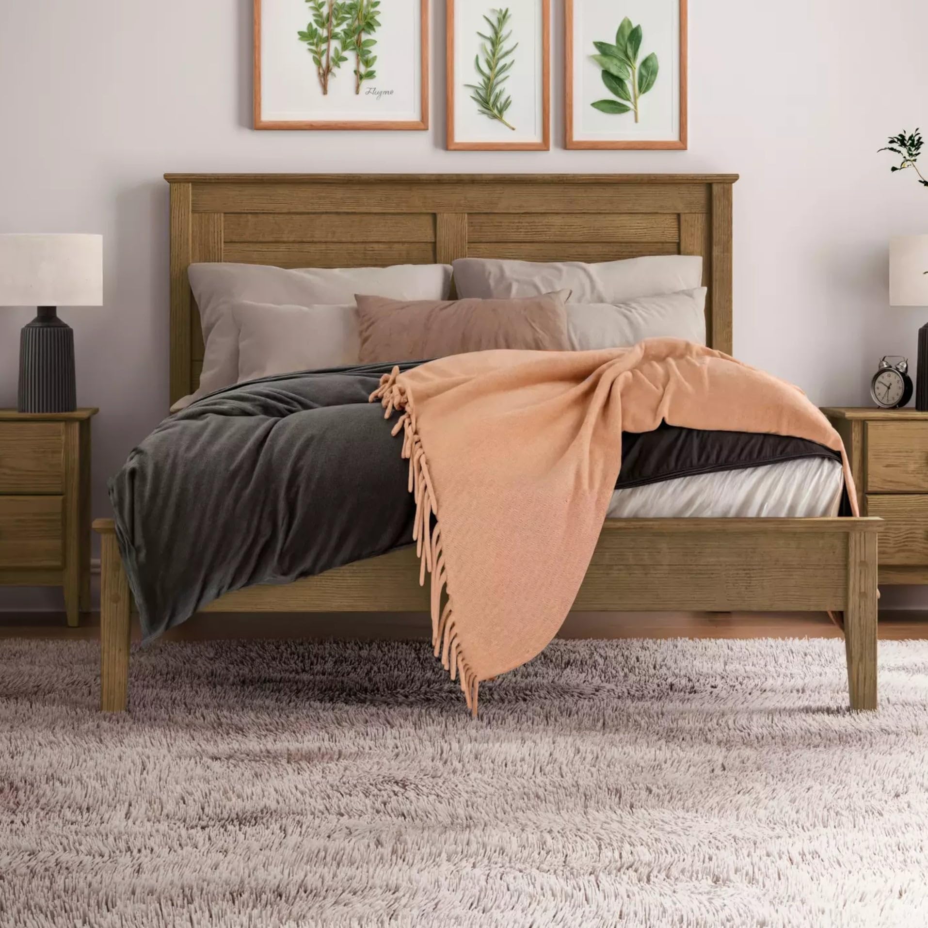 Grain Wood Furniture Greenport Solid Wood Platform Bed