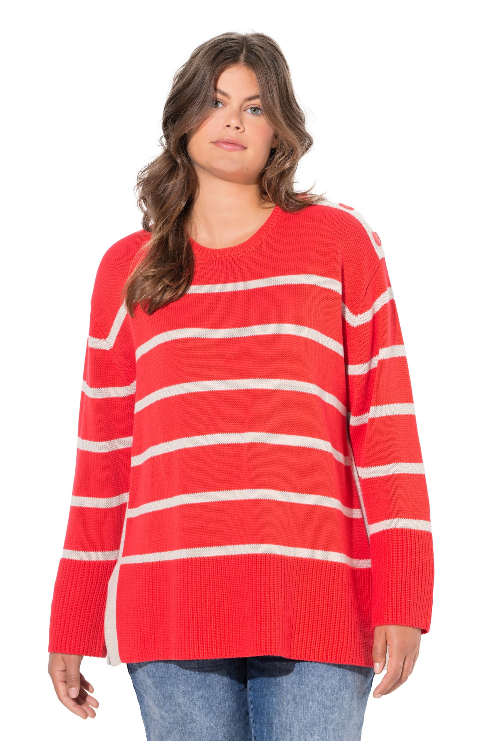 Laurasøn Ringel Strickpullover, Langarm, Rundhals 835660