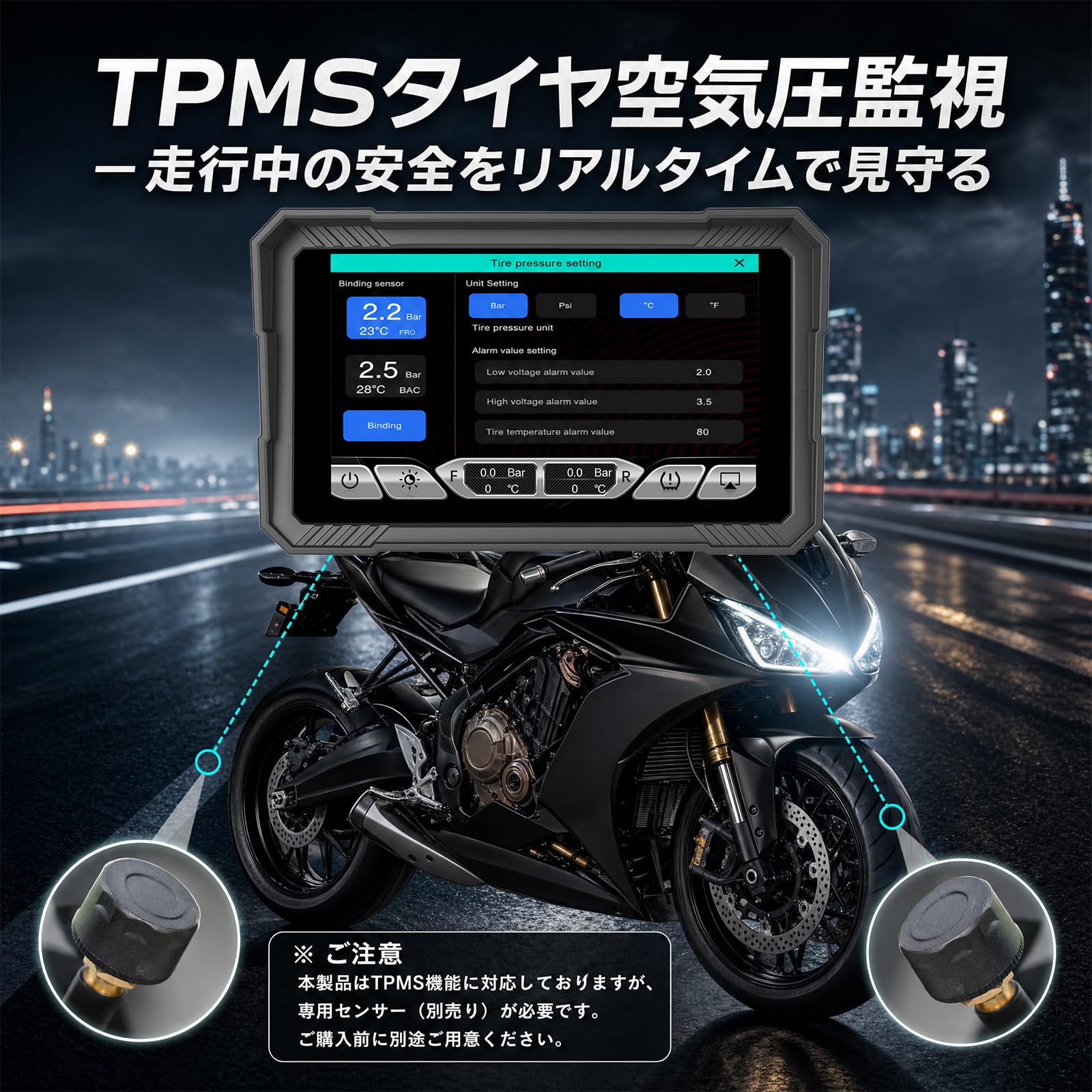 Amazon.co.jp: AUOMETO 5インチ バイク ナビ ポータブルCarPlay