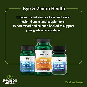 Swanson Beta-Carotene Vitamin A 25,000 IU, 7,500 mcg, 300 Softgels, 1 Pack