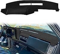 Vista 13 de Yiz Alfombra de Cubierta para Tablero de Chevy Chevrolet Silverado/GMC Sierra C1500 C2500 C3500 K1500 K2500 K3500 Camioneta Pickup 1988-1994