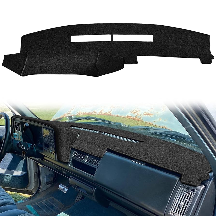 パーツ c/k 88-94y polytpedashboardcover c1500 Amazon.com: DashSkin Molded Plastic Dash Cover Compatible