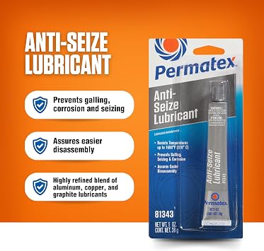 Permatex 81343 Anti-Seize Lubricant, 1 oz. Tube