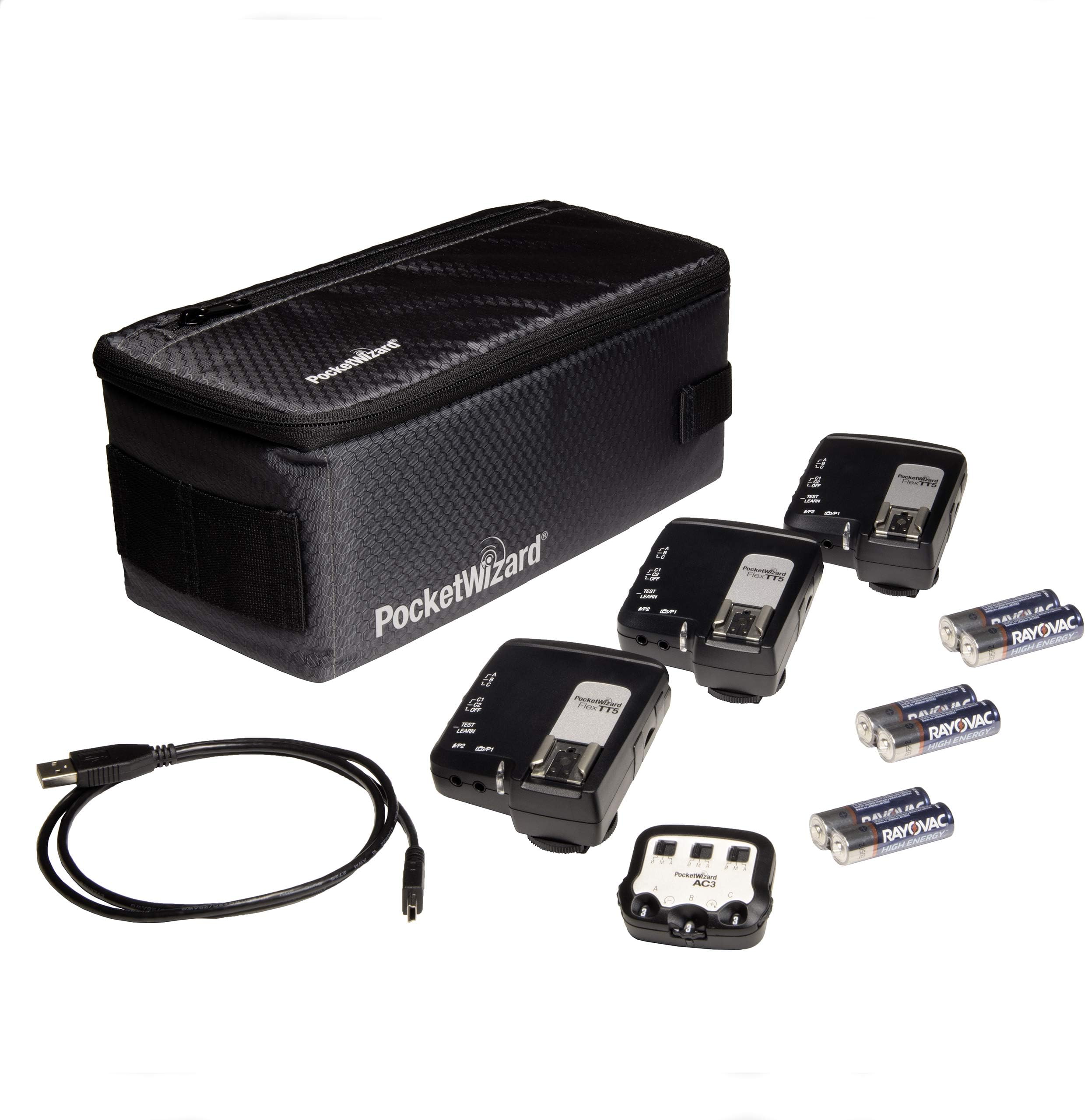 PocketWizard FlexTT5 for Nikon Bonus Kit to Trigger Remote Flashes (TTL or Manual) or Remote Cameras