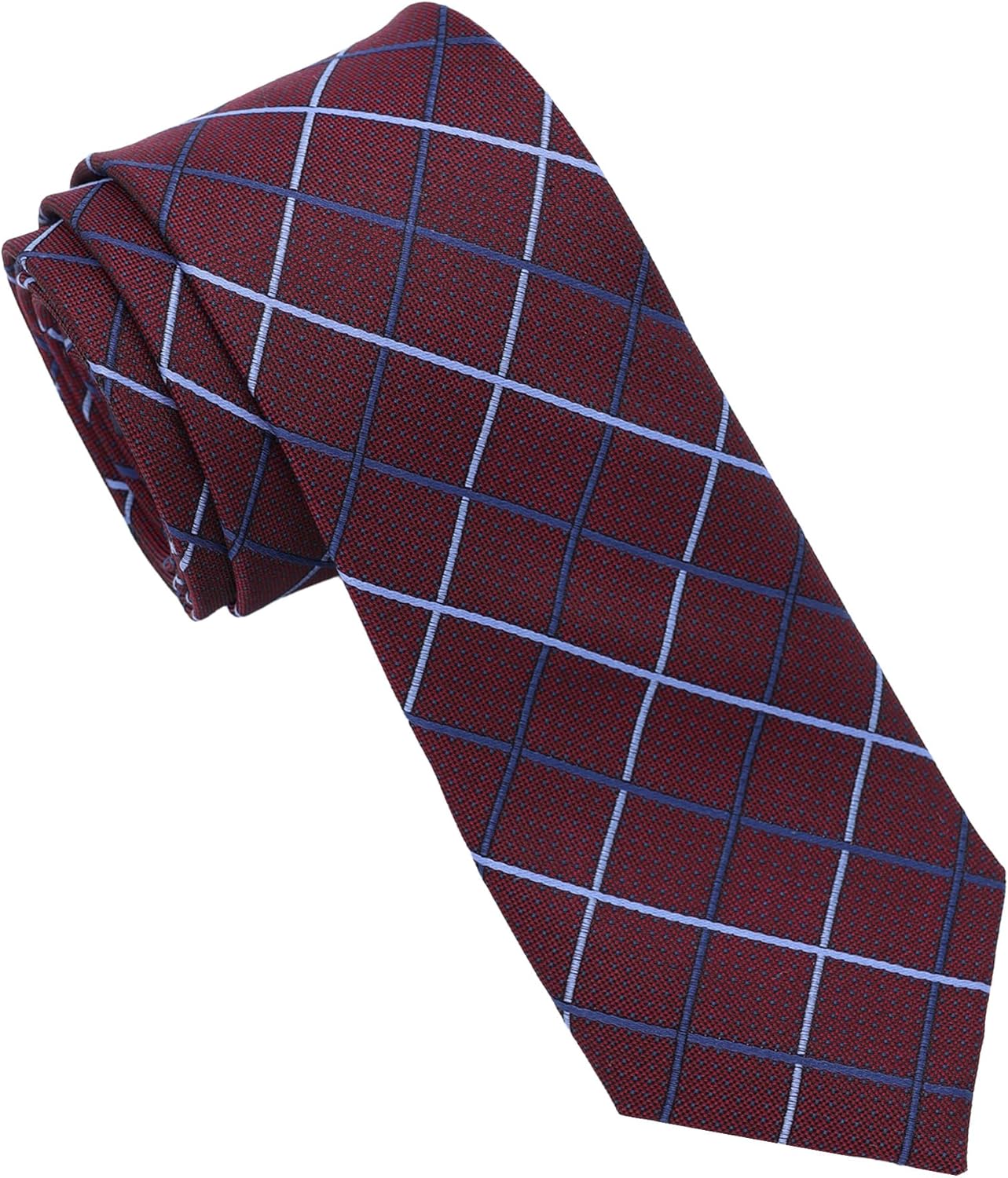 Ben Sherman Men’s Slim 2.75" Plaid & Windowpane Necktie
