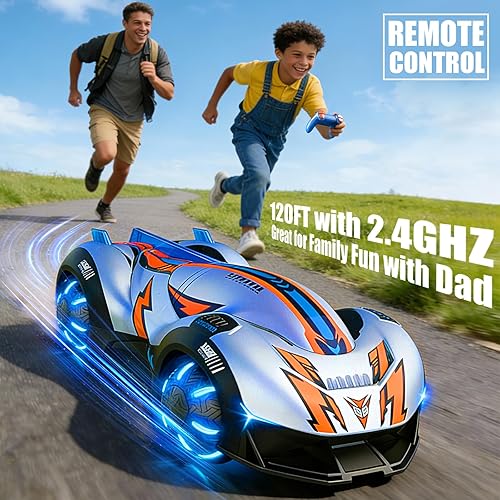 Miniatura 5 de Juguetes de coche de rueda esférica con control remoto 112 para niños de 8 a 12 años