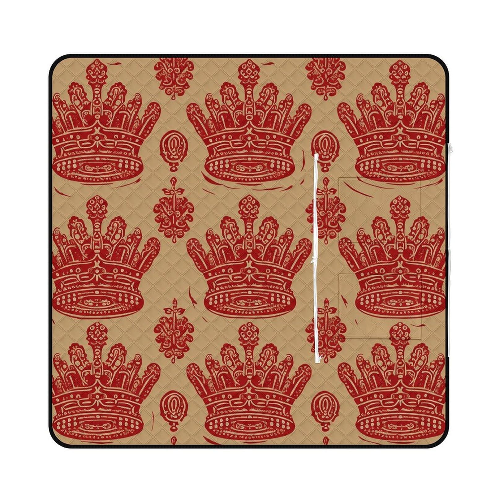 Couverture de plage extérieure pliable et grand tapis de pique-nique