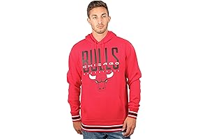 Ultra Game Men's NBA Focused Pullover Fleece Hoodie Sweatshirt