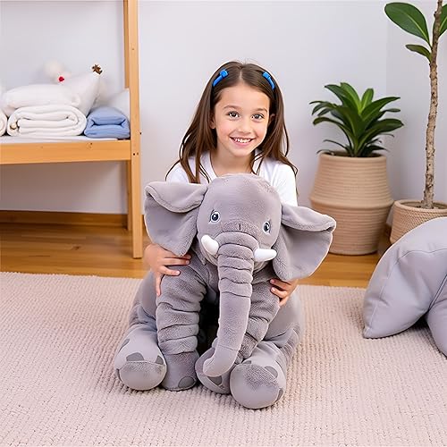Miniatura 4 de Paquete de 2 animales de peluche de dinosaurio grande de 15.7 pulgadas, juguete de dinosaurio de peluche de aventura, decoración de dinosaurio