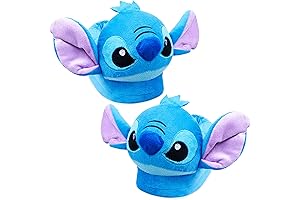 Official Eeyore Pink Stitch Slippers