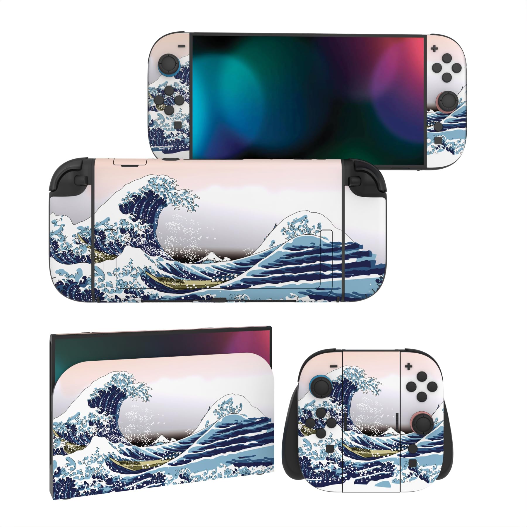 Amazon.com: PlayVital for Nintendo Switch 2 Skin Full Set (2-Pack