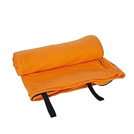 Stansport Fleece Sleeping Bag - Orange (510-63)