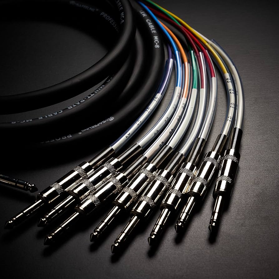 Amazon | Cliche 3m 両側ステレオフォン マルチスネークケーブル 8ch