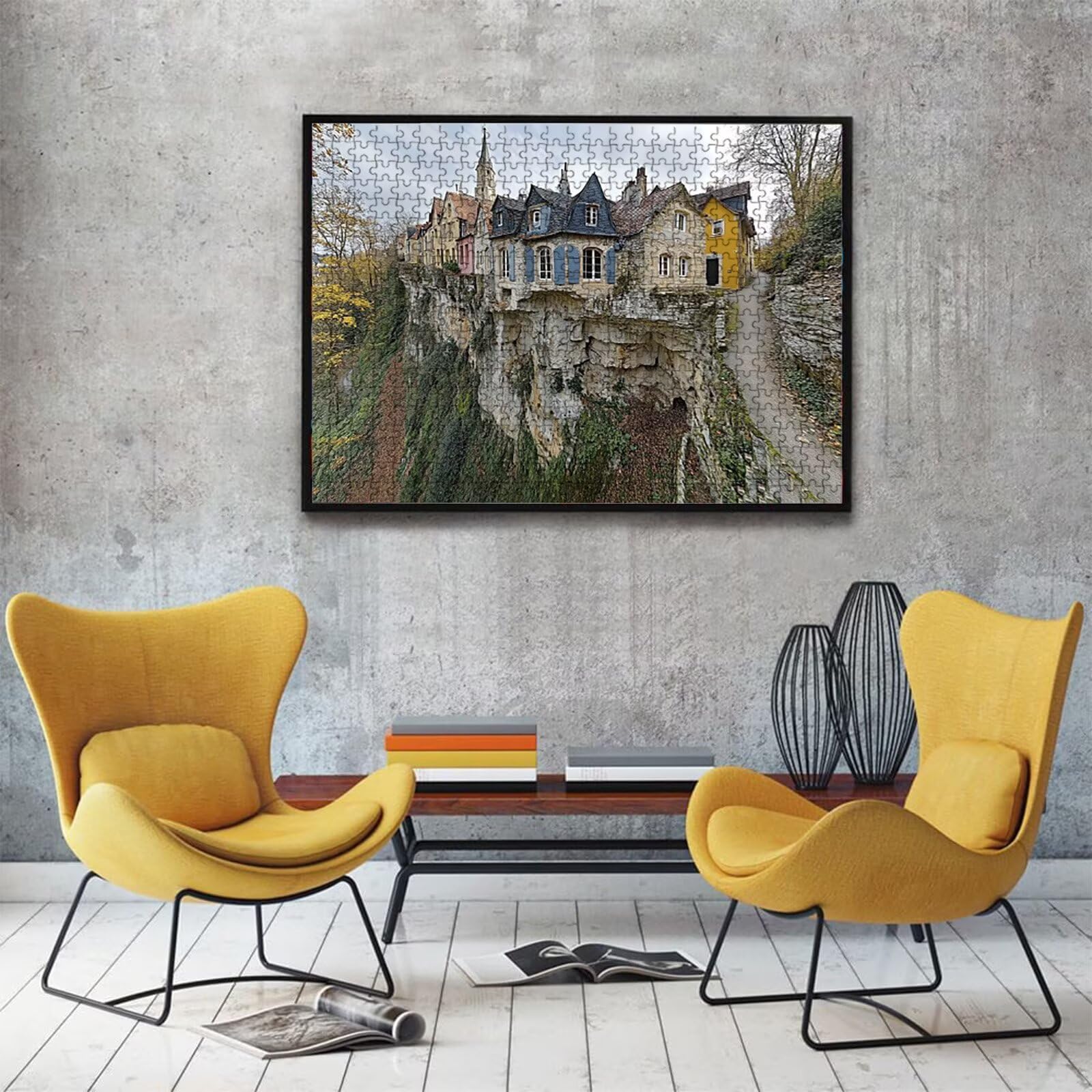 Puzzle 3000 elementów, 3000 elementów, dla dorosłych (2) wzory, drewniane puzzle, zestaw "zrób to sam" dla dorosłych, gruby materiał i idealne uzębienia, powierzchnia bez odbić, puzzle rodzinne, W3H