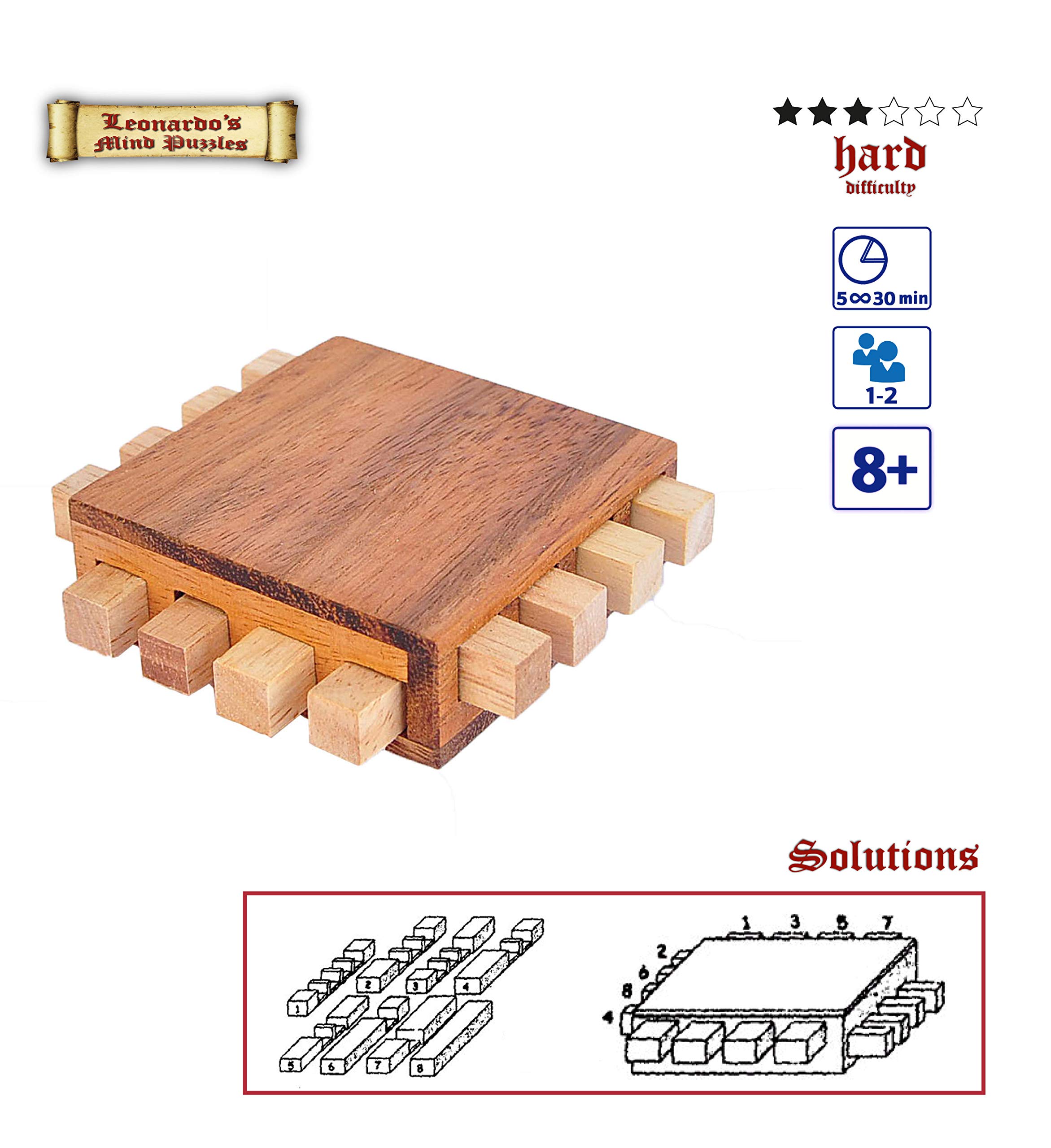 Logica Puzzles art. Vijfentwintig - Moeilijkheid 5/6 Ongelooflijk