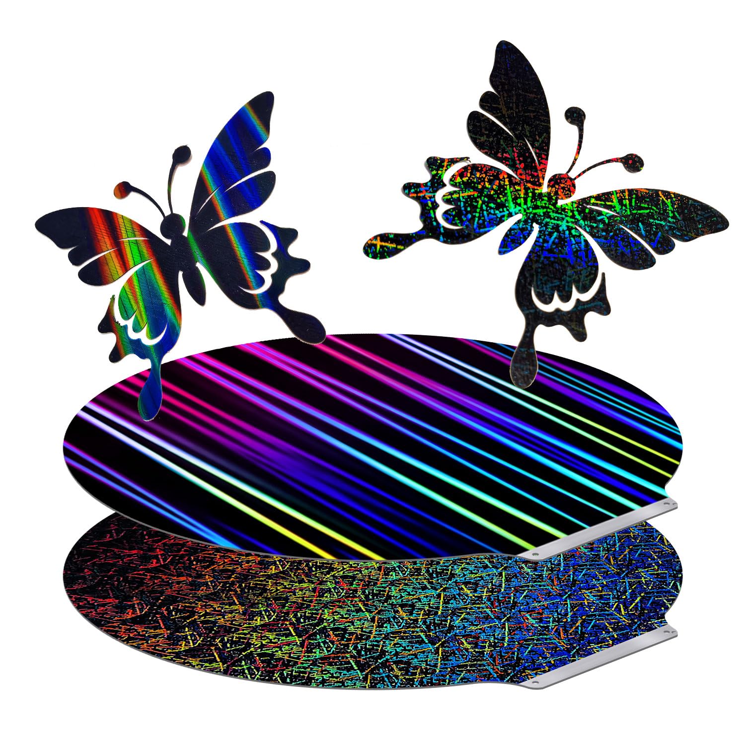 Upgraded Build Plate for T1 Pro/T1/SR/QQS Pro Plate Round 270mm Diameter Platform Smooth PEH+PED Build Sheet Removable Spring Steel Sheet Heated Bed for FLSUN 3D Printer