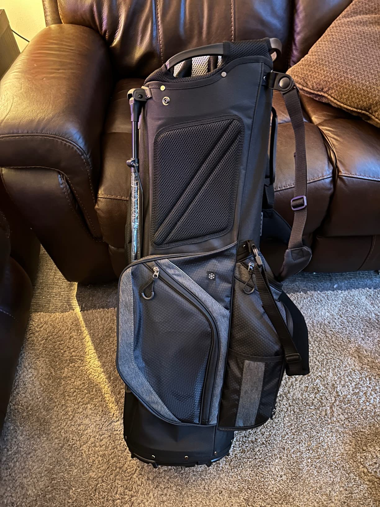 27/mo Finance LITELEPH Golf Bags for Men with Stand 9 Pockets Carry