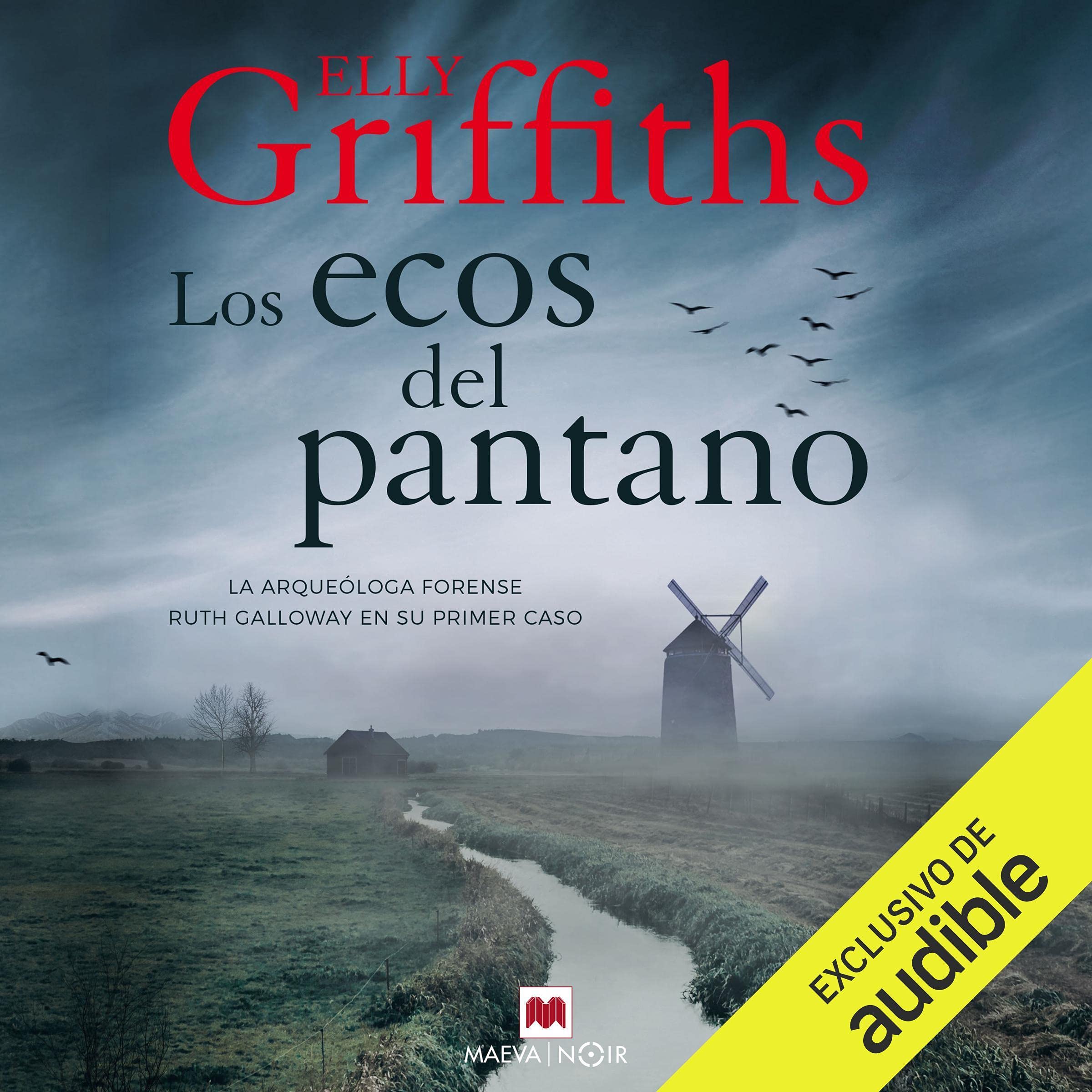 Cover art for Los ecos del pantano - La arqueóloga forense Ruth Galloway en su primer caso