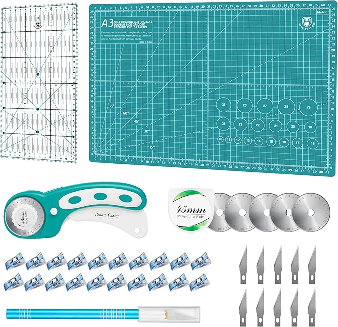 Selbstheilende Schneidematte 30,5x45,7 Cm - Rutschfest Für Nähen, Basteln Und Quilten