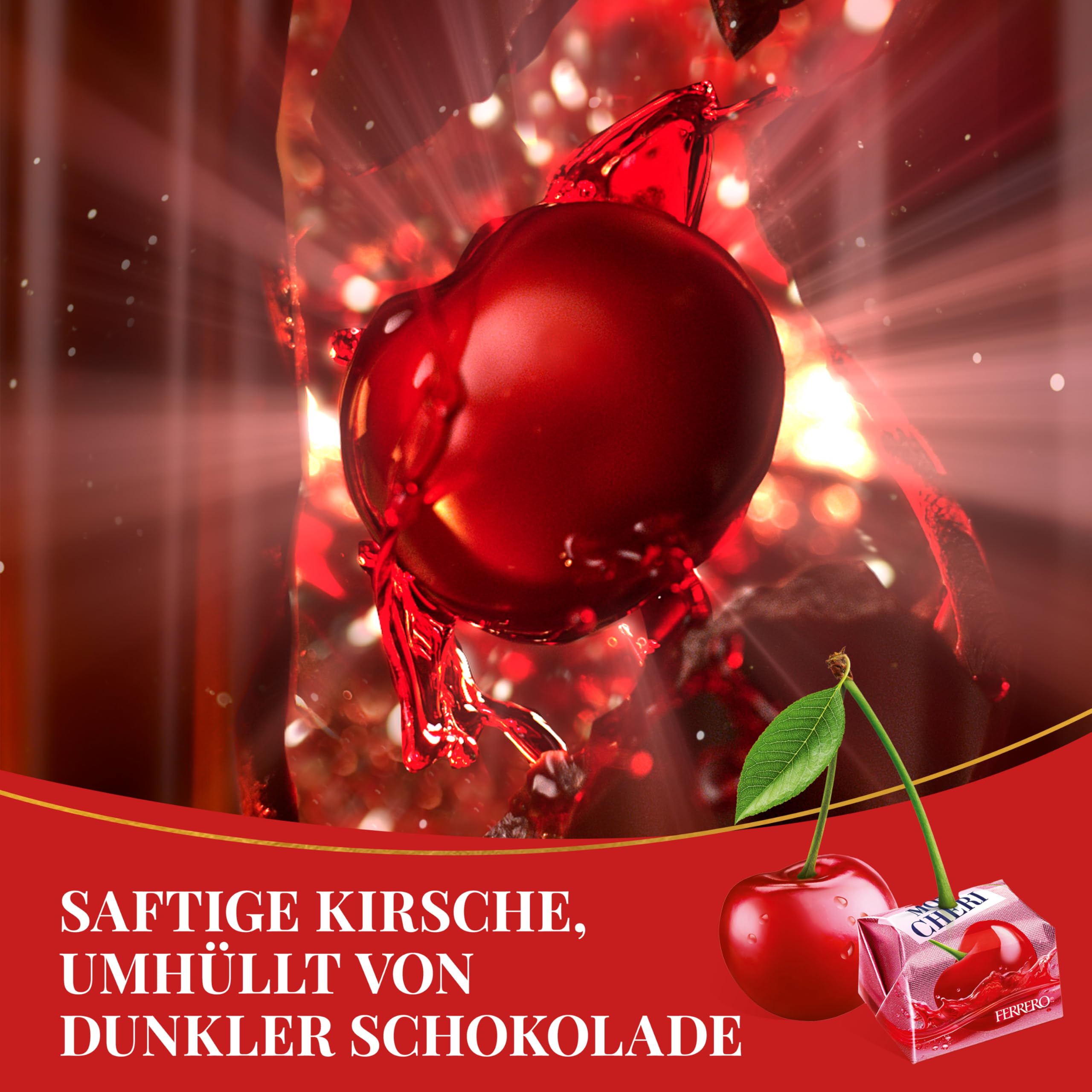 Ferrero Mon Chéri 780 g | Likör-Kirsch-Pralinen | Ideal als Geschenk
