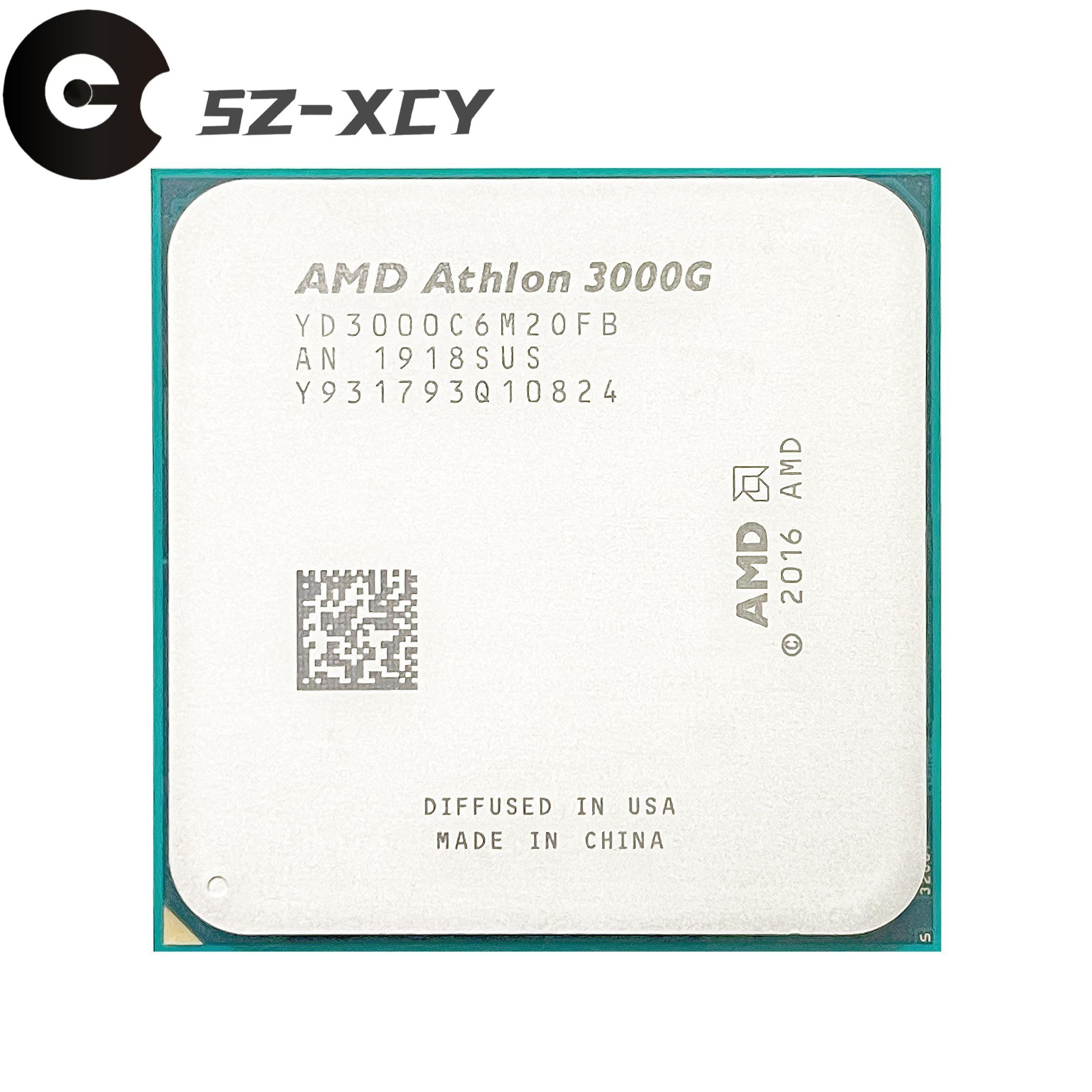 AMD Athlon 3000G BOX Socket AM4対応 Amazon.com: Amd Athlon 3000g 3.5GHz 2-Color, 4-Threads, 5mb