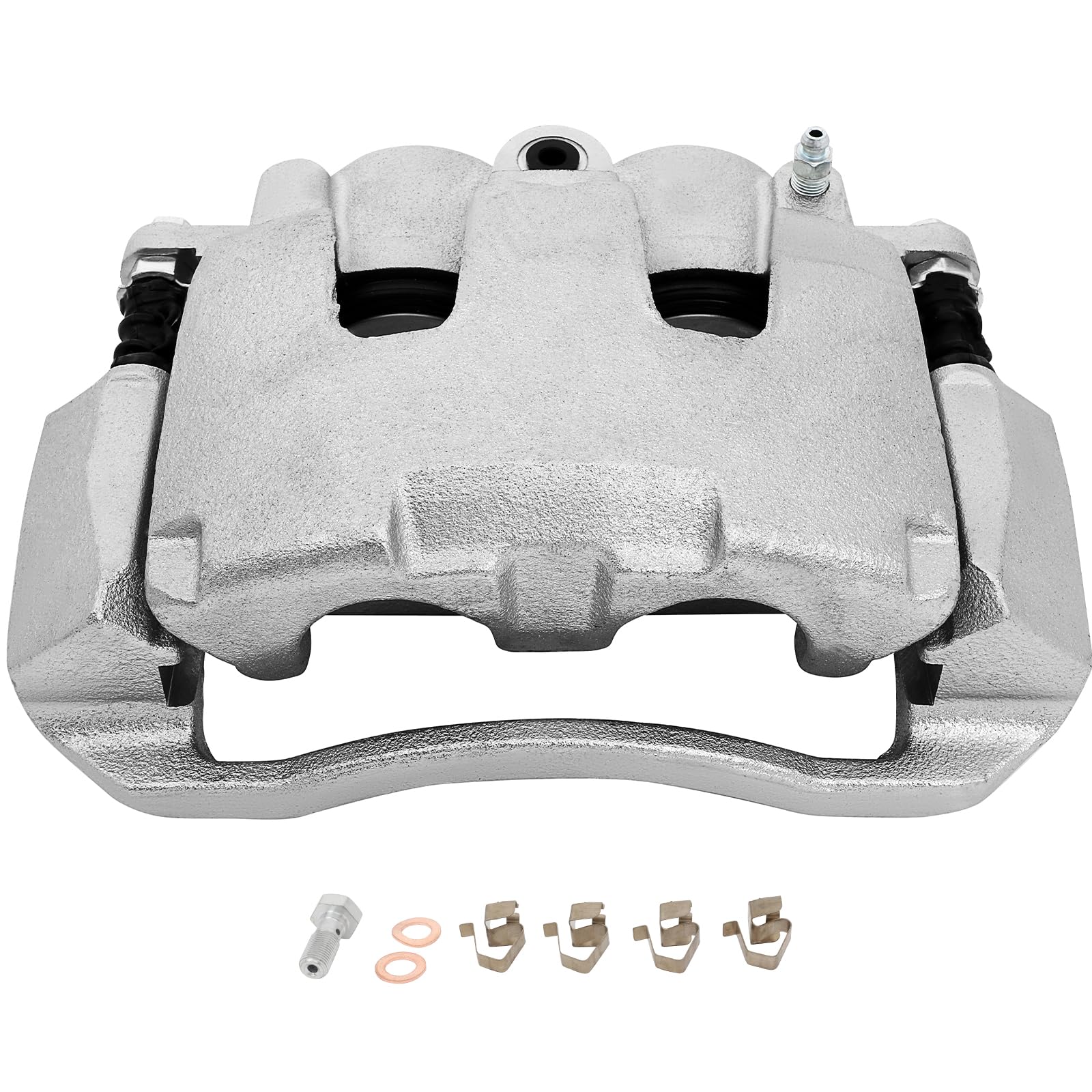 SCITOO Front Left Brake Caliper With Bracket 18B5054 Compatible For Chrysler Aspen 07-09 For Dodge Dakota 09-10 For Dodge For Durango 07-09 For Dodge Ram 1500 09-10, For Ram 1500/Dakota