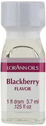 LorAnn Oils Aromatizantes y aceites esenciales, mora, 0.125 onzas (paquete de 12)
