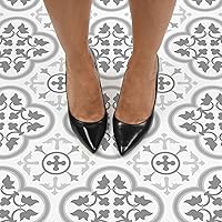 Vista 5 de FloorPops FP2953 Remy - Azulejos para suelo (pelar y pegar, color gris)