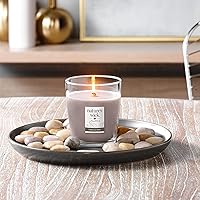 Vista 4 de Vela aromática con mecha de madera natural