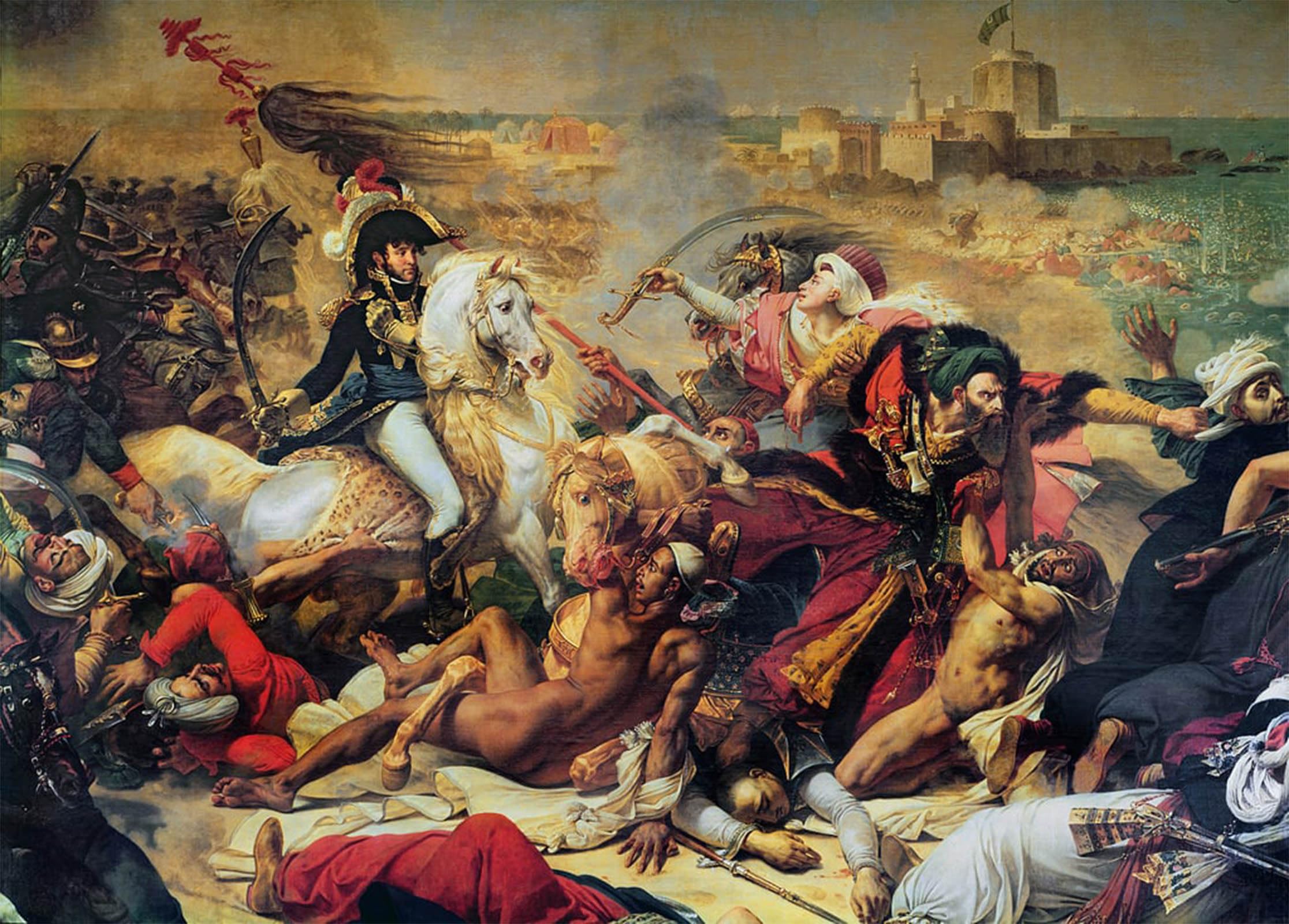 Tableaux la bataille d'Aboukir transformez un mur vide en galerie de toile - 5