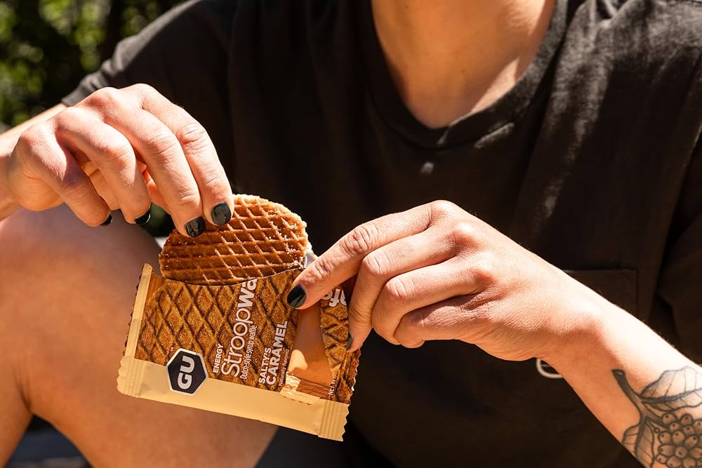 GU Energy Stroopwafel, Waffle de Nutrición Deportiva, Caramelo De Salado,  16 Piezas : Amazon.com.mx: Salud y Cuidado Personal