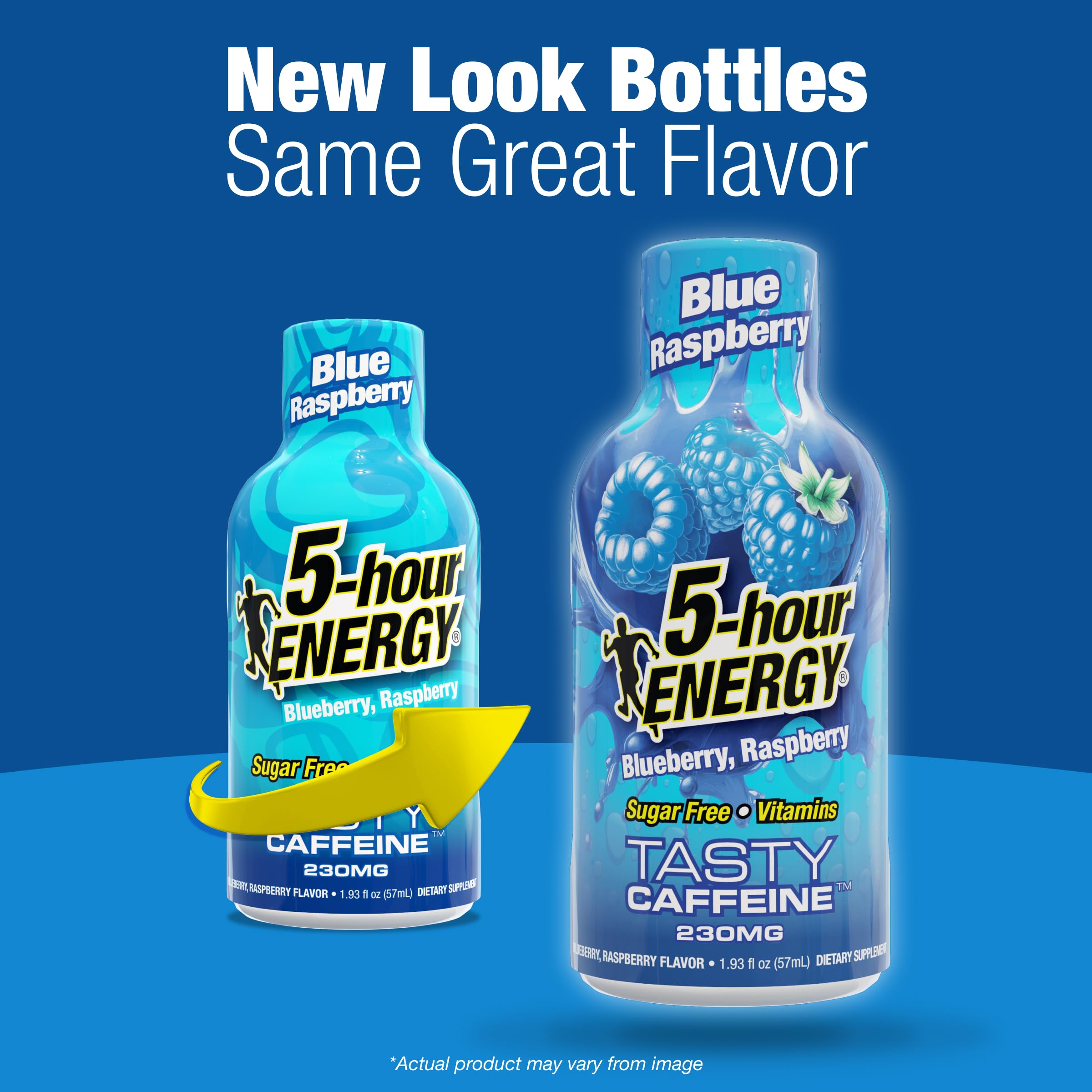 5-hour ENERGY BLUE RASPBERRY Flavor, 30 Count, Extra Strength Energy Shot — Amazon image 4