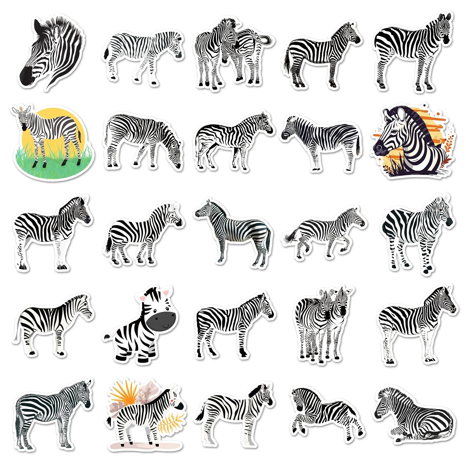 Zebra Stickers - Image 2