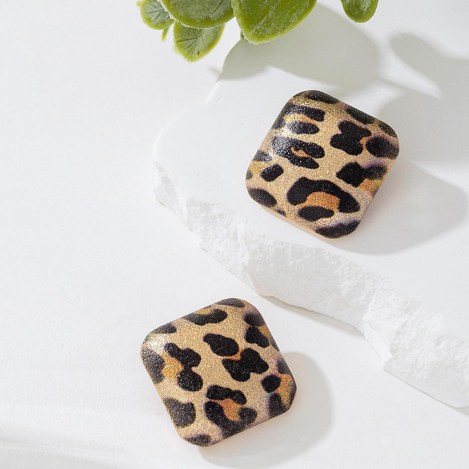 Leopard Earrings for Women Gold Stud Earrings Leopard Print Accessories Prom Jewelry Accessories Trendy Jewelry Gifts - Image 7