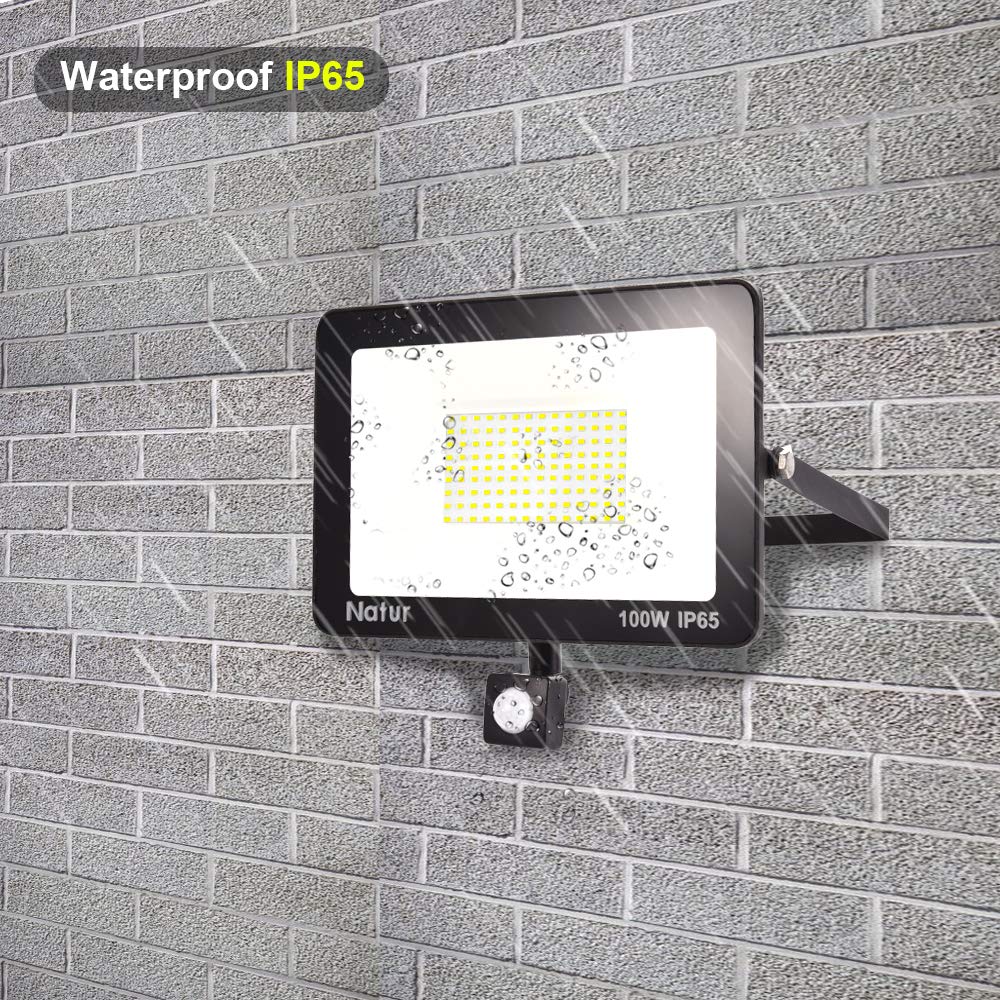 URTBST 100W Faretto LED Da Esterno Con Sensore Di Movimento,4 Modalità - Foto 3