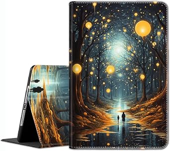 Case for Galaxy Tab A7 10.4 Inch 2022/2020 SM-T509 T500 T503 T505 T507 - Slim Fit Standing Cover with Auto Sleep/Wake for Samsung Galaxy Tab A7 10.4 Inch,Enchanted Forest 2