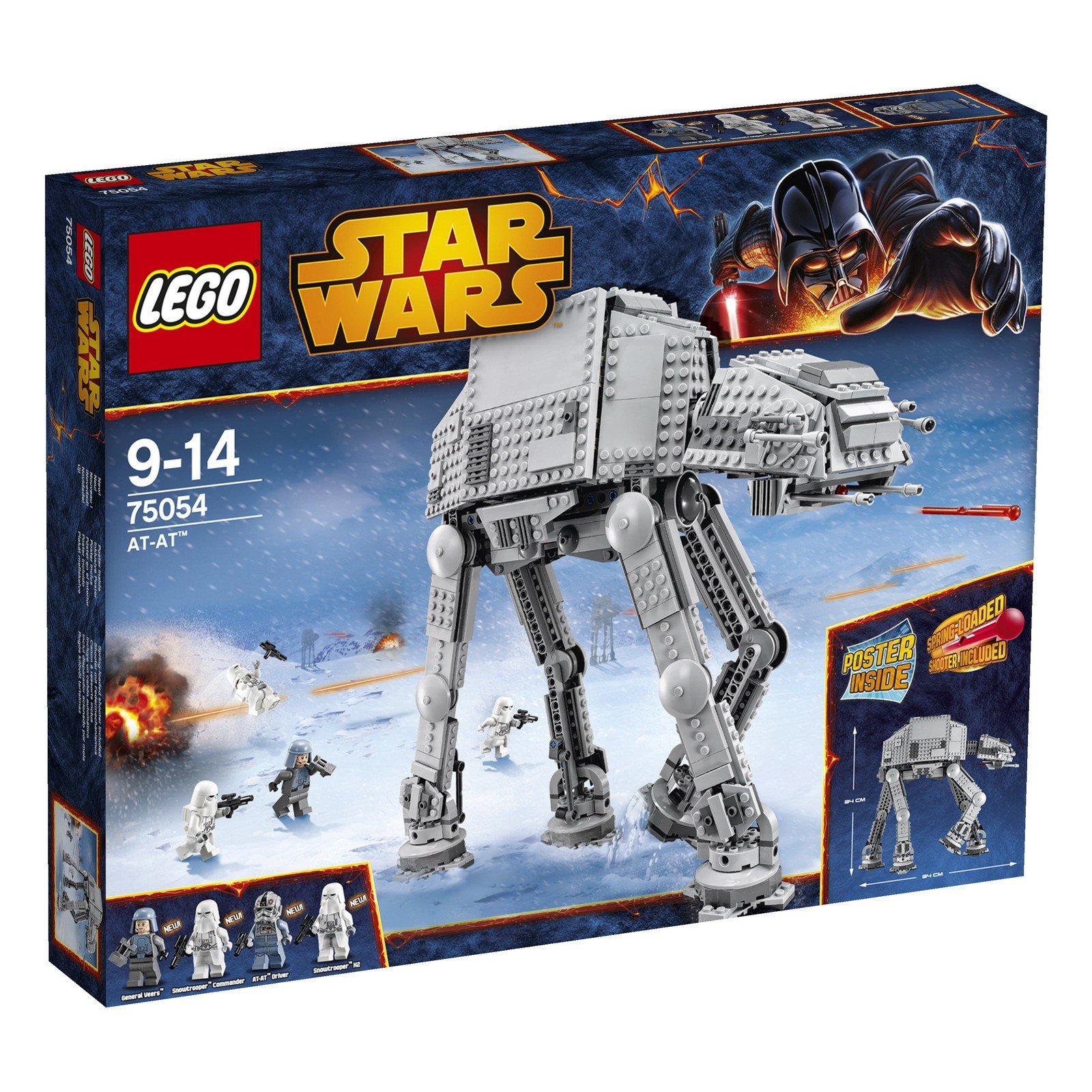 Amazon.co.jp: レゴ スター・ウォーズ AT-AT 75054 : おもちゃ 